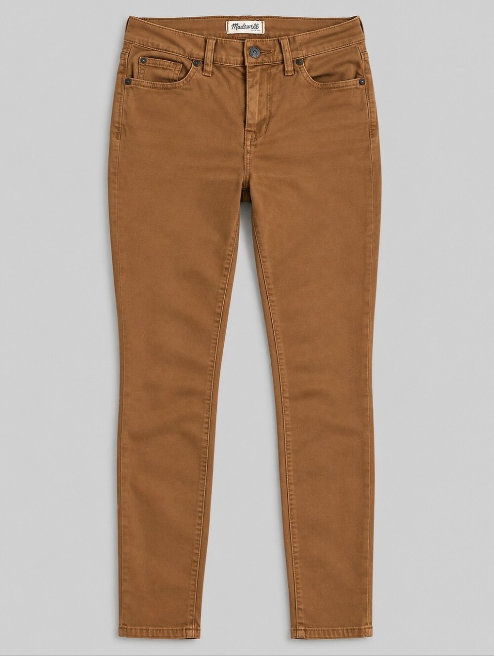 Madewell Men's Skinny Jeans in Caramel TanMadewell High Riser Skinny Pants Women